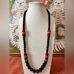 RARE Vintage Couture Alexis Kirk Designer Beaded Necklace
